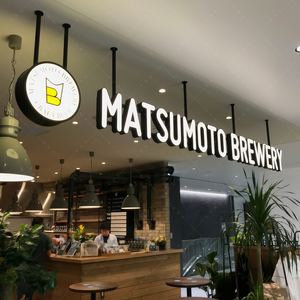 LC Chất lượng cao phí<span class=keywords><strong>a</strong></span> trước thắp sáng biểu tượng tùy chỉnh dấu hiệu kinh doanh quảng cáo Ngoài trời Tùy chỉnh dấu hiệu LED chữ cái cho cử<span class=keywords><strong>a</strong></span> hàng kinh doanh - Product Image 5