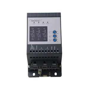 Ac Motor Soft Starter Suppliers Single Phase 2.2KW 220V 12A SSR Series 50/60 Hz Built In Bypass Industrial Remote Control