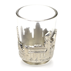 Verre à liqueur Souvenirs Viking de 60ml/2oz à logo personnalisé bon marché verres à liqueur en métal à sublimation 3D - Product Image 3