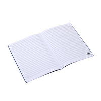 Cuadernos de papel Kraft de encuadernación de costura personalizados al por mayor, cuaderno de ejercicios promocional para estudiantes con papel de línea