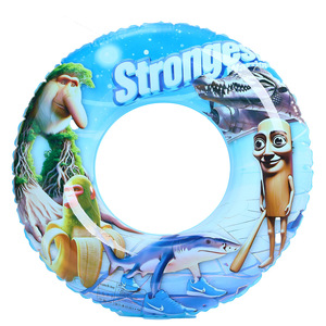 Children's Inflatable Swimming Ring Cartoon Round Buoyancy Ring For Pool Water Park Child Use - Product Image 5