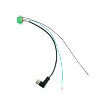 Câblage femelle étanche M12 24awg avec borniers tubulaires, qualité garantie personnalisée