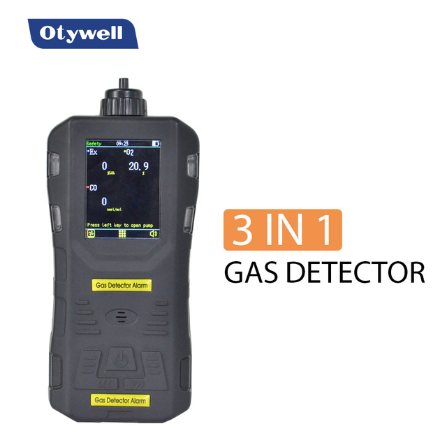 Intrinsically Safe Pump Type Gas Leak Detector Imported Sensor for Confined Space HCl HCN NO2