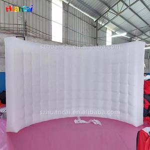 Photomaton publicitaire gonflable portable avec lumières LED, fond, toile <span class=keywords><strong>de</strong></span> fond gonflable à 360 degrés pour photomaton - Product Image 2