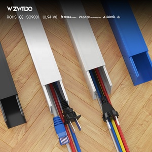 PVC Cáp cầu cáp kênh rắn hệ thống dây điện Ống phân phối máng linh hoạt hệ thống dây điện khác nhau Thông số kỹ thuật có thể được tùy chỉnh - Product Image 6