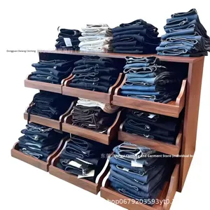 Jeans a Gamba Dritta alla Moda per <span class=keywords><strong>Donna</strong></span> - <span class=keywords><strong>Pantaloni</strong></span> in Denim di Alta Qualità con Design Classico, Jeans Eleganti da <span class=keywords><strong>Donna</strong></span> - Product Image 3