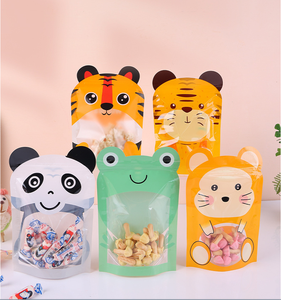 Sacs thermoscellables de haute qualité, personnalisés, en forme mignonne, en PE, anti-odeur, de qualité alimentaire, pour bonbons, aliments pour bébés, gâteaux, faible MOQ - Product Image 5