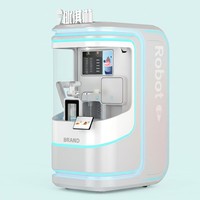 Máquina de helado suave Gseice, robot expendedor de helados, máquina expendedora de dulces, máquina de gelato con pasteurizador