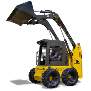 Mammut Compact Skid Steer Loaderrubber Track Type Cargador frontal chino 25hp 27hp Epa Engine <span class=keywords><strong>Mini</strong></span> Skis Steer Loader para la venta - Product Image 6