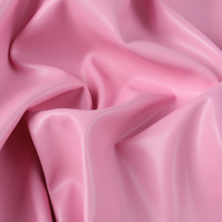 Kulit PU Elastis Tekstur Kulit Domba Pakaian Wanita Pria Anak Jaket Rok Tas Bordir Pola Hewan 0.5mm