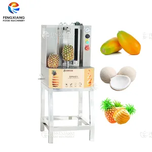 Fengxiang Commercial Pineapple Peeler Taro Pawpaw Coconut Pineapple Peeling Machine