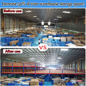 工业平台 阁楼式货架仓 阁楼式货架系统 钢制阁楼货架 库存货架 库房货架 库房货架系统 库房货架系统 - Product Image 6