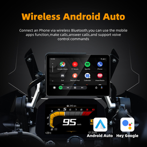 Pour <span class=keywords><strong>moto</strong></span> <span class=keywords><strong>BMW</strong></span>, CarPlay sans fil 6,2 pouces, Android Auto pour <span class=keywords><strong>BMW</strong></span> R1200GS R1250GS ADV, navigation numérique sur tableau de bord - Product Image 6