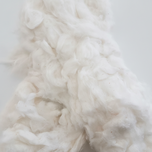 Haute qualité écologique Premium 100% coton biologique anti-bactéries coton brut blanchi Comber Noil pour la filature remplissage brut - Product Image 1