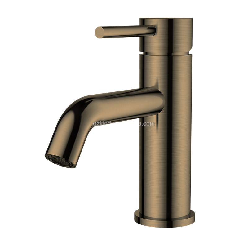 Modern Low Profile Basin Faucet with