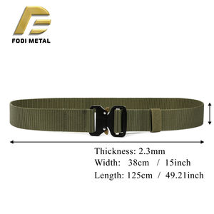 T5037 Custom Logo Taktisches Hunde halsband mit verstellbarer Schnalle für Rottweiler und mittlere Hunderassen - Product Image 2