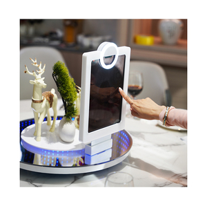 2023 nouvelle Table Portable iPad Photo Booth anneau lumineux pour les événements de mariage personnalisable iPad taille étui de vol 1 an de garantie - Product Image 5