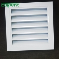 Grilles de ventilation carrées en alliage d'aluminium étanches avec garantie de qualité, ouvertures de ventilation, conduits d'air de retour, sorties d'air conditionné