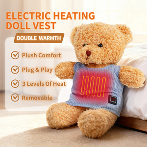 Toasty เสื้อกั๊กถักลายสัตว์ยัดนุ่น USB สำหรับโซฟางีบหลับโต๊ะทำงาน - Product Image 1