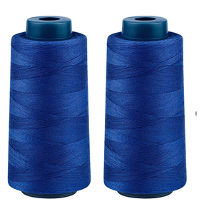 Couleurs Stocklot 40s/2 Blanc Noir Serging <span class=keywords><strong>Fil</strong></span> Cônes <span class=keywords><strong>de</strong></span> 3000 Yards Polyester <span class=keywords><strong>Fil</strong></span> <span class=keywords><strong>pour</strong></span> Overlock Machine À Coudre Quilting - Product Image 5