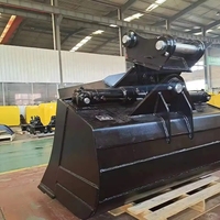 Cucharón Inclinable RB para Pavimentación de Carreteras, OEM Q355 NM400, Venta al por Mayor, CE ISO, Construcción de Subterrenos de Carreteras