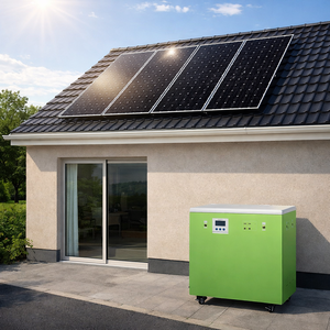 Système d'énergie solaire hors réseau silencieux de 1,5 kW pour cabanes et retraites isolées WON-SESS-AP6000W Système solaire domestique tout-en-un de 1000 W - Product Image 1