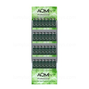 Exhibidor Metálico con Panel Perforado y Estantes, Estante de Piso para Productos de Champú y Cuidado del Cabello, Exhibidor para Supermercados y Tiendas Minoristas - Product Image 3
