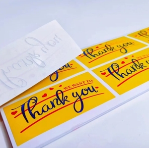 Custom Hologram Seal <b>Label</b> Thank You Sticker for Small Business - Product Image 4