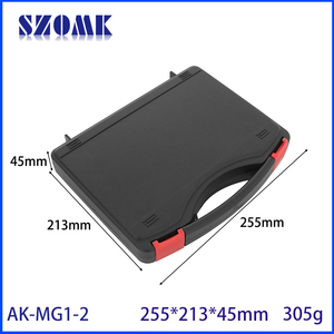 255*213*45mm nhựa công cụ trường hợp tiêm khuôn nhựa lưu trữ hộp cụ nhựa cứng Mang trường hợp với tùy chỉnh bọt - Product Image 2