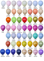 Ballons en latex double couche remplis d'air sans hélium, pour décoration d'arche, guirlande, colonne, événements, vente en gros