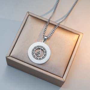 Collana Islamica in Oro 18K Anti-ossidazione, Ciondolo Ottagonale in Acciaio Inossidabile 316L con Scritta Araba, Gioiello Musulmano, Regalo per Eid Ramadan 2026 - Product Image 3