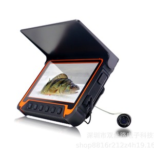 Caméra de détection de poissons avec écran LCD de 7 pouces et enregistrement vidéo pour la pêche sur glace, en mer et en rivière, profondeur 0,6m à 73m - Product Image 2