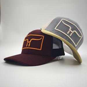 Gorra Richardson 112 de malla lisa con cierre a presión, de poliéster/algodón, deportiva, moderna, con logo bordado, estilo hip hop, lisa, tipo trucker, de alto rendimiento. - Product Image 5