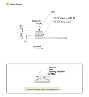 Nouveaux interrupteurs tactiles sans contact de haute précision DC5-24V 15mA MAX, capteur de proximité inductif pour machine de fraisage CNC ZTSR10