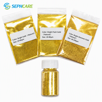 Poudre de couleur alimentaire dorée de qualité alimentaire, poudre de brillance alimentaire pour la décoration de gâteaux, cupcakes et biscuits