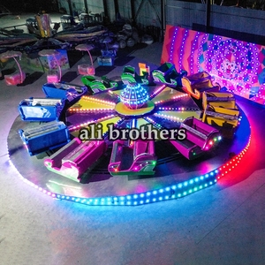 Atracción Infantil al Aire Libre de Zhengzhou Ali Brothers, Juegos Mecánicos Familiares para Parque de Atracciones, Giostra Music Express de Fibra de Vidrio, Altura de 3.5-8.5m - Product Image 2