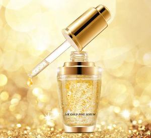 ビタミンCセラム<span class=keywords><strong>24K</strong></span>ゴールドセラムホワイトニング保湿プライベートラベルスキンケアゴールドフェイスセラム - Product Image 4