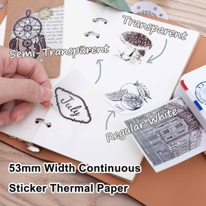<strong>Phomemo</strong> Mini Printer Thermal <strong>M02S</strong> 300DPI DIY Photo Portable Printer Pocket Labeler Printer for Sticker Wireless Print - Product Image 4