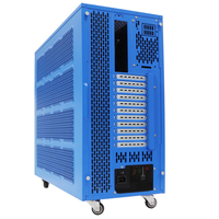 Boîtier de serveur tour TOPLOONG personnalisé à 4 GPU, 8 baies E-AXT, châssis de serveur tour à 4 GPU avec affichage de données en temps réel par LED