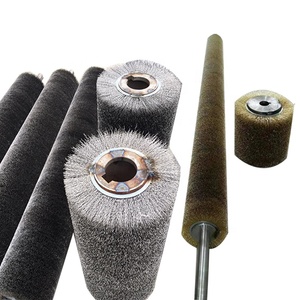 <span class=keywords><strong>Brosse</strong></span> polonaise Tambour Brosses à rouleaux métalliques <span class=keywords><strong>pour</strong></span> ponceuse à bois - Product Image 1