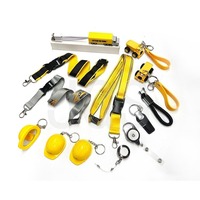 Pièces de machines de construction pour Caterpillar Cat, porte-clés pendentif, modèle d'excavatrice personnalisé, porte-clés, godet de terrassement en métal