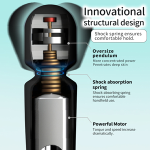 OEM/ODM nueva llegada Mini masajeador recargable varita de mano AV varita palo para todo el cuerpo - Product Image 5
