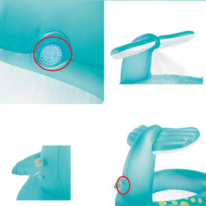 Intex 57440 <span class=keywords><strong>Piscine</strong></span> de <span class=keywords><strong>jardin</strong></span> <span class=keywords><strong>gonflable</strong></span> en PVC avec jet de baleine <span class=keywords><strong>Piscine</strong></span> extérieure familiale facile à installer <span class=keywords><strong>pour</strong></span> les petits enfants - Product Image 3