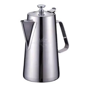 SS Teko Teh Air Kopi, Stainless Steel Teko Air Teh Ketel Layanan dengan Pelindung Es