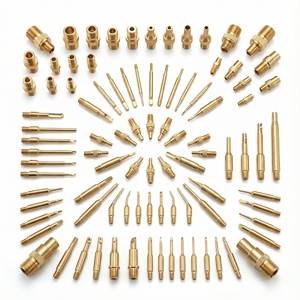 Componenti di Precisione in Ottone Lavorati a CNC per Settore Aerospaziale e Medico, Servizio di Tornitura Personalizzato - Product Image 1