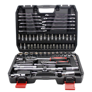 ชุดเครื่องมือช่างยนต์แบบกำหนดเองได้สำหรับ OEM ชุดประแจบล็อกเหล็กกล้าคาร์บอนพร้อมกล่องเก็บ - Product Image 1