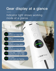 <span class=keywords><strong>Irrigador</strong></span> <span class=keywords><strong>Bucal</strong></span> Portátil, Hilo Dental de Agua, 300 ml, IPX7, Impermeable, Dispositivo Eléctrico de Limpieza Dental, Higiene <span class=keywords><strong>Bucal</strong></span> y Cuidado Dental - Product Image 2