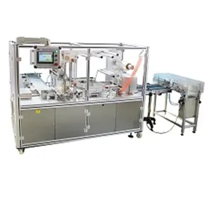 Gift Box Paper Small Pf680 Type Adjustable Cellophane Tri-Dimensions Overwrapping Machine With Tear Tape