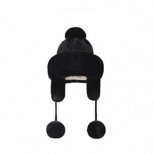 Gorro de Punto Mongol para Mujer, Acolchado, Cálido, con Protección para las Orejas, Resistente al Viento y al Frío - Product Image 4