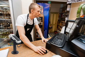 حامل عالمي مضاد للسرقة po Terminal حامل جهاز دفع قابل للتعديل حامل نقطة بيع مع مقبض - Product Image 5